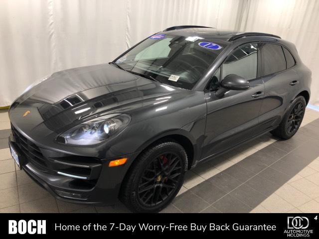 Pre Owned 2017 Porsche Macan Turbo Awd With Navigation Awd